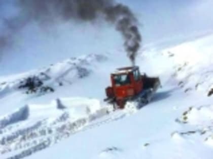 В связи со снежной бурей Харибский перевал закрыт