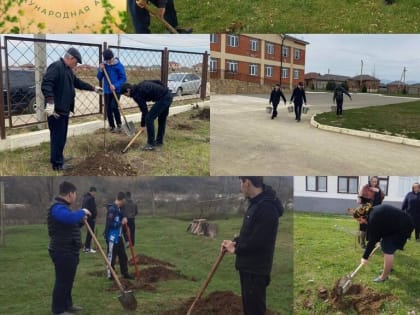 В Новолакском районе стартовала акция «Сад памяти»