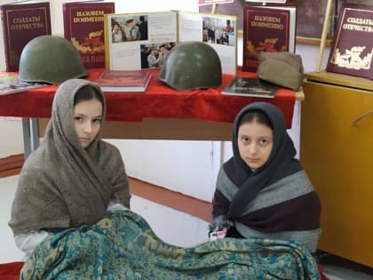 Школьники Новолакского района присоединились к Всероссийским акциям «Блокадный хлеб» и «Свеча памяти»