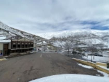 В Гумбетовском районе выпал снег