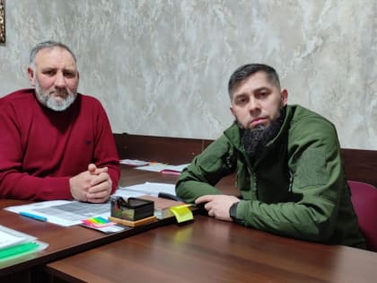 К Году защитника Отечества состоялась встреча с ветераном СВО Абусидиком Абусидиковым
