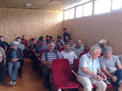 В селе Микрах провели сход граждан по профилактике терроризма и экстремизма