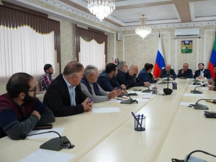 Подготовка к 25-м Международным соревнованиям по вольной борьбе в Хасавюрте