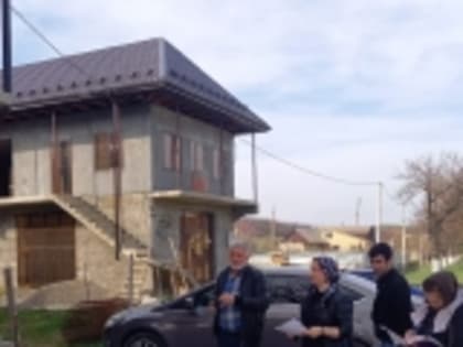 Очередной инспекционный рейд по незаконно строящимся объектам провели 6 апреля в Новолакском районе