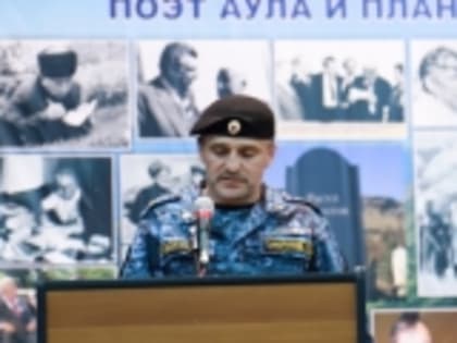 В Гумбете в мероприятиях, приуроченных ко Дню России, принял участие брат Шамиля Насрулаева, павшего на СВО, Гаджимурад Насрулаев