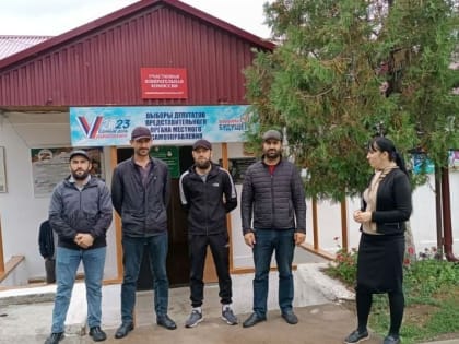 Итоги второго дня голосования на выборах в депутаты Собрания сельских депутатов в Докузпаринском районе