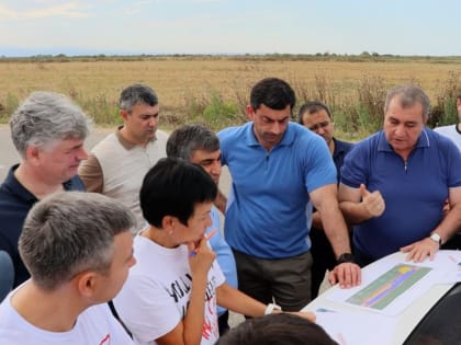 Делегация АО «Кавказ РФ» и градостроительного института ООО «Мирпроект» прибыла в Дагестан
