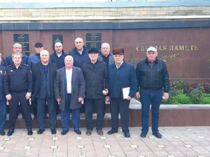 Прошло награждение ветеранов МВД г. Дербента