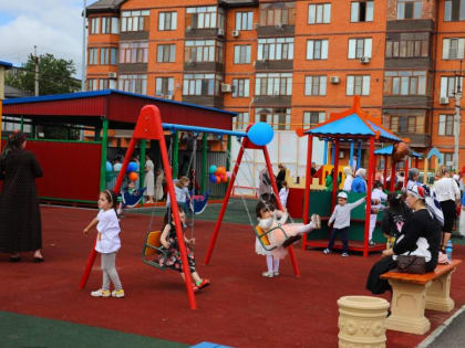 Депутат Ризван Голоев принял участие в открытии нового детского сада в Хасавюрте