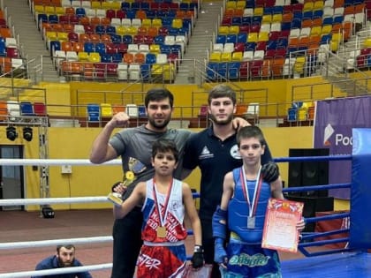Спортсмены МКУ ДО «СШОР им. братьев Ирбайхановых» стали победителями первенства Дагестана по тайскому боксу.