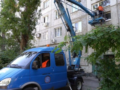 В Махачкале по адресу Ирчи Казака, 12а восстановлено дворовое освещение