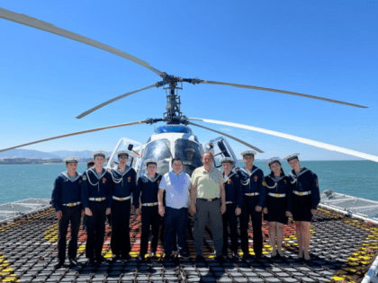 Дагестанские кадеты совершили экскурсию на военном корабле