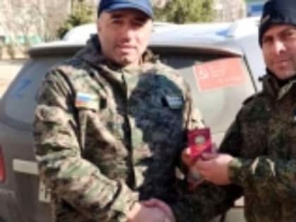 Доброволец СВО из села Мехельта Расул Магомедов награждён за любовь к Родине