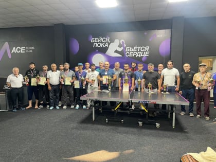 Открытый чемпионат по настольному теннису в Хасавюрте