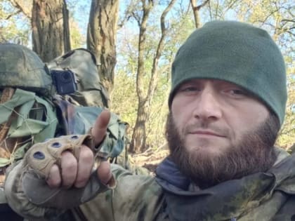 Участник военной спецоперации из с.Калининаул награжден медалью «За боевые отличия»