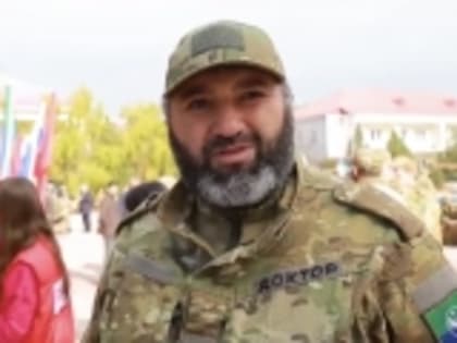 Доброволец батальона «Каспий» из Новолакского района поблагодарил Главу Дагестана Сергея Меликова за полное обеспечение всем необходимым