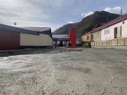 В селе Цуриб благоустроили площадку перед МФЦ