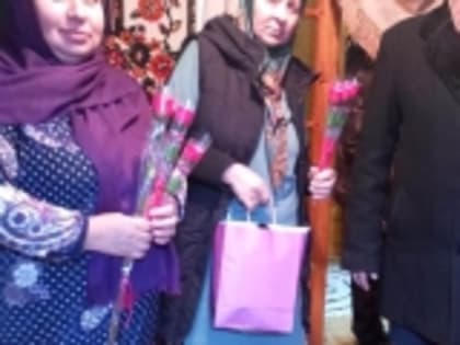 Замглавы села Читль Магомед Магомедов посетил на дому мать бойца СВО Абдулвагаба Муталимова