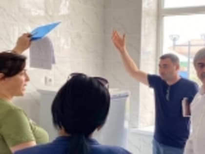 Глава Новолакского района Мамати Гамзатов посетил новые детские сады на территории переселения