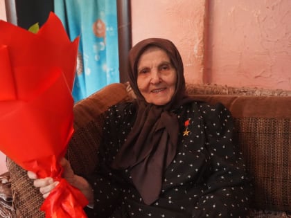 Герою Социалистического Труда из Кизилюрта Аминат Исаловой исполнилось 87 лет!