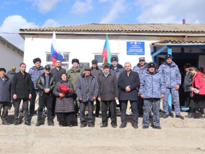 В Докузпаринском районе увековечили память участника СВО Элшада Шахвердиева