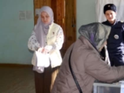 Явка избирателей на выборах в селе Ингиши к 18:00 превысила 63 процента