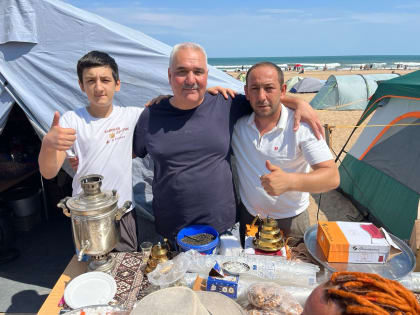 Спортивно-творческий лагерь для людей с инвалидностью в Дербенте