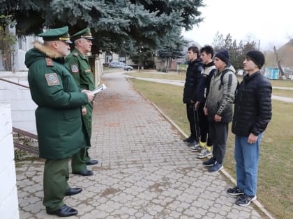 В Табасаранском районе завершается осенний призыв