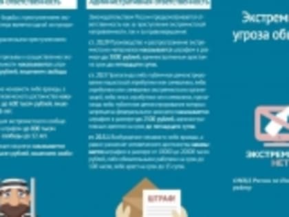 Памятка по профилактике экстремизма