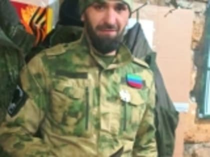 Доброволец СВО из села Игали Магомедшарип Абакаров награжден медалью «За службу на Кавказе»