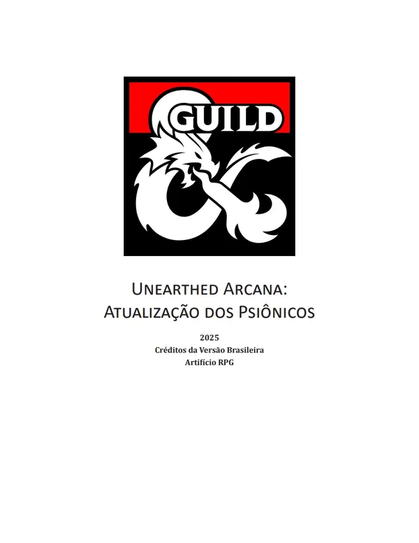 Capa da UA do Psiônico de Setembro Revisado