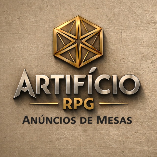 Logo do grupo Mesas de RPG
