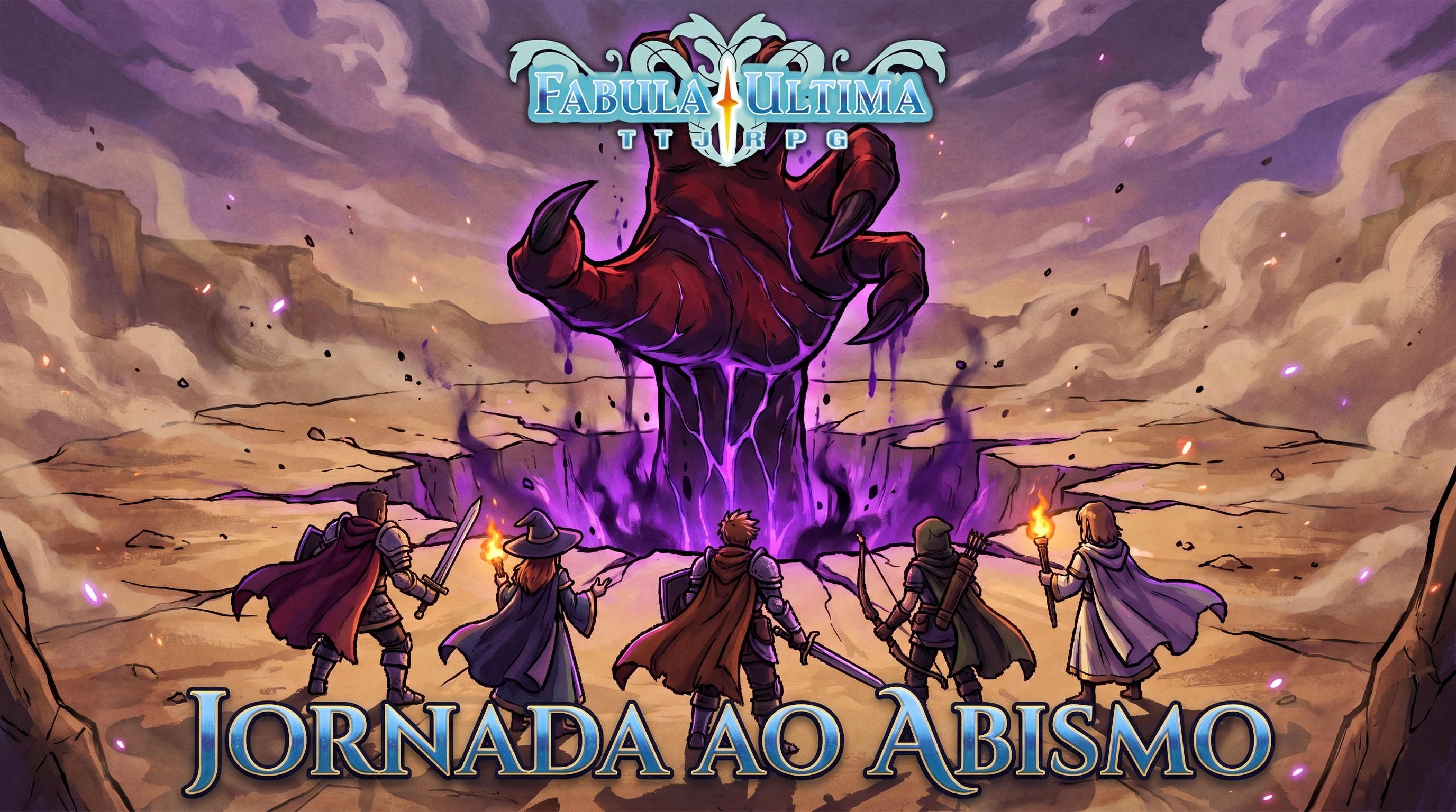Fabula Ultima - Jornada ao Abismo Mesa Gratuita