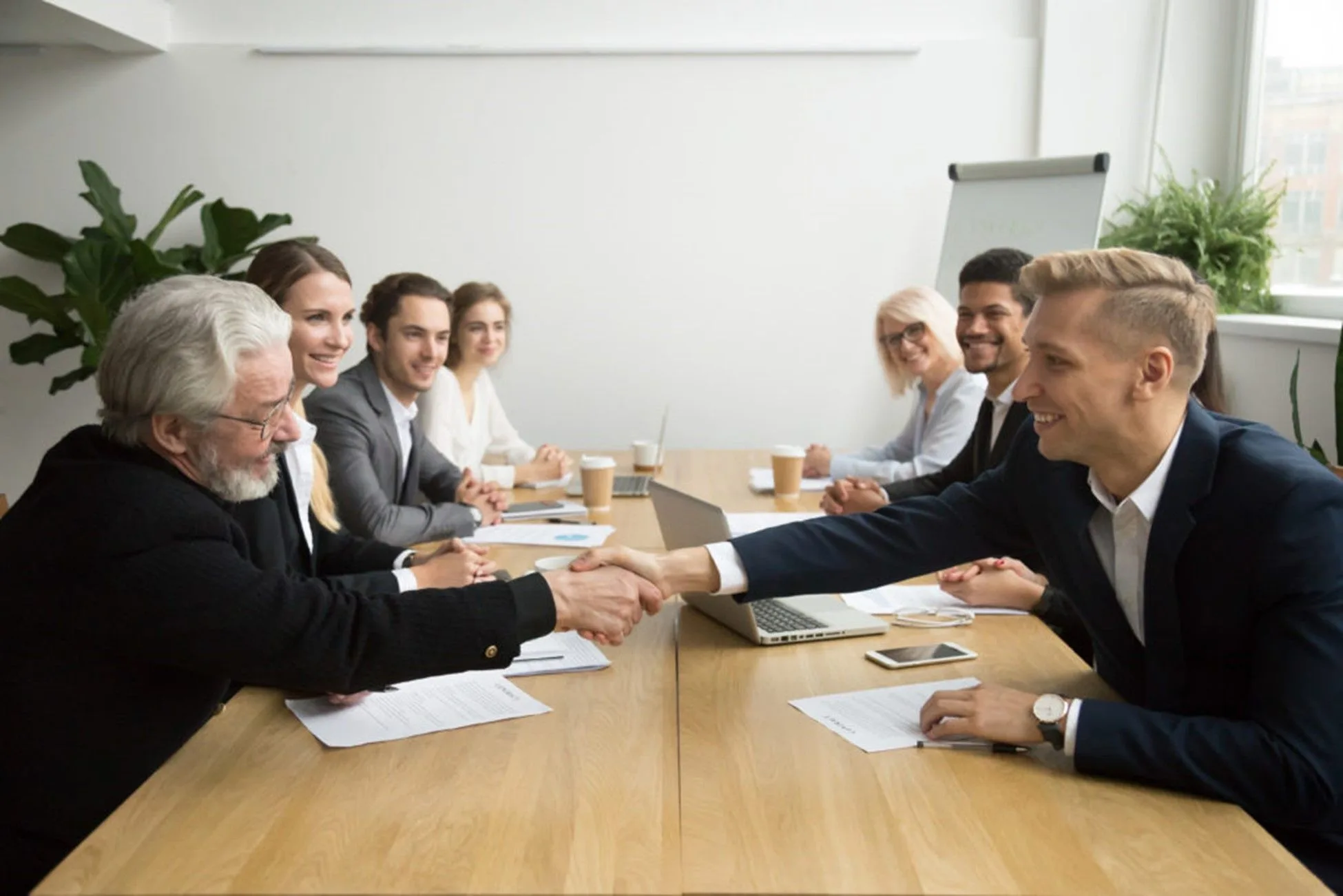 shaking hand Alignment