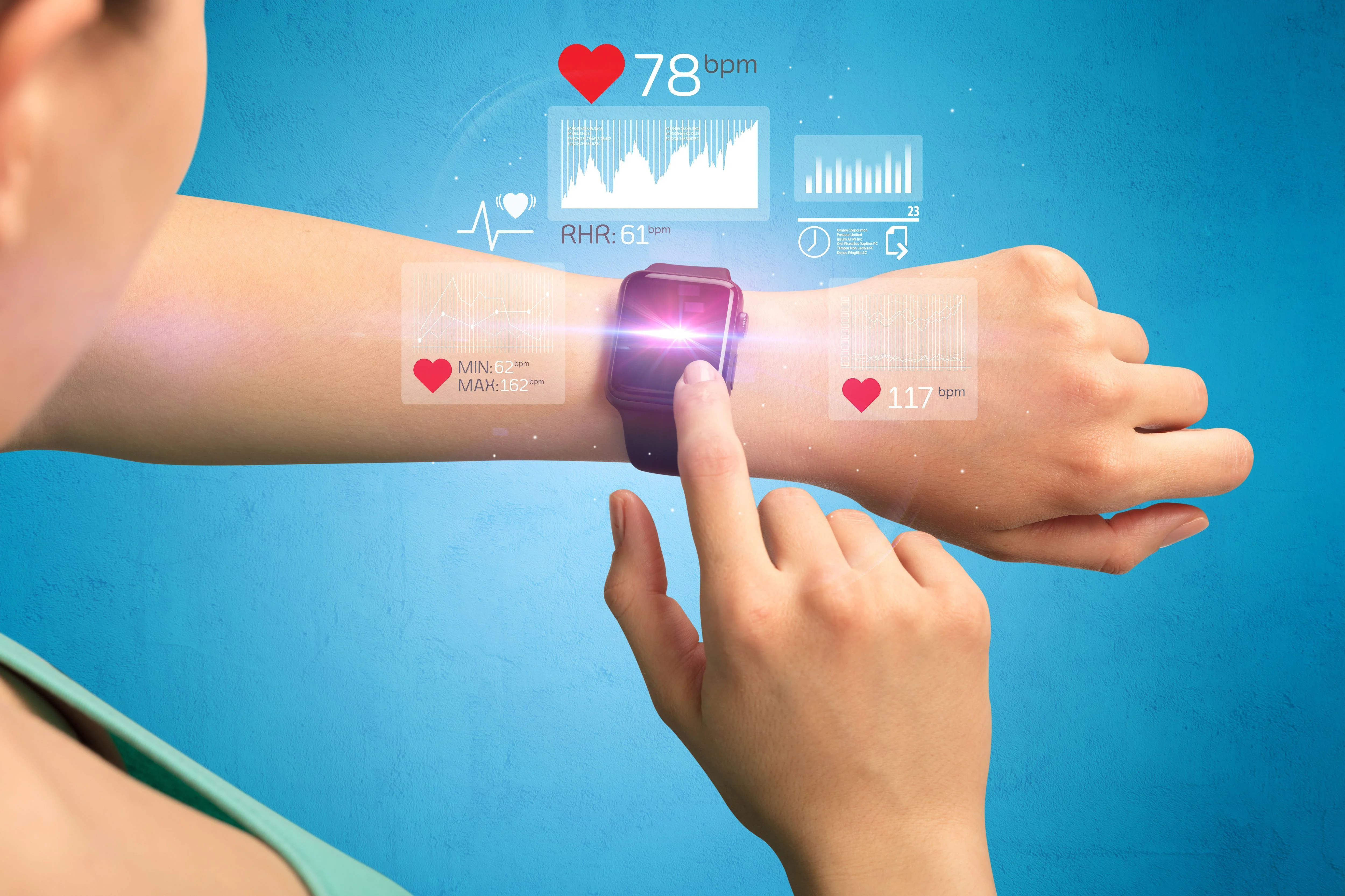 Digital Health Monitoring watch