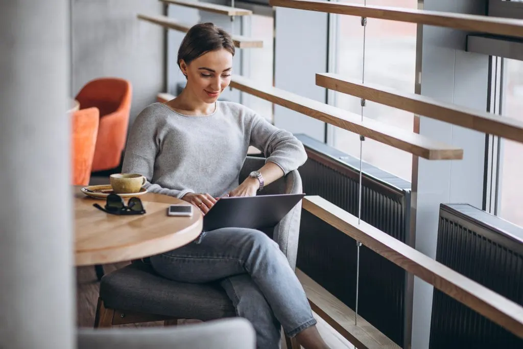 women working on laptop