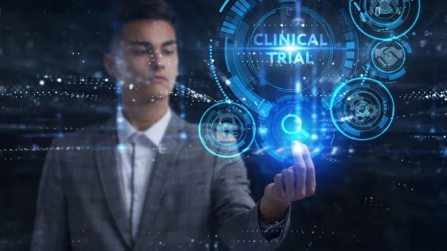 Human touching digital screen