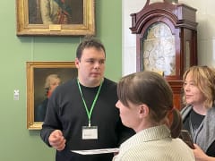Первое занятие Творческой лаборатории «Прикоснись к прекрасному» прошло в Серпуховском музее