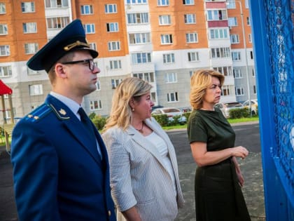 Новая спортивная площадка в Домодедово