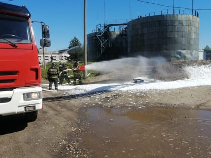 Пожарные и спасатели Балашихи ликвидировали условное возгорание в котельной