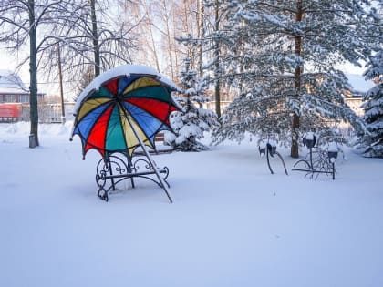 Зима в ГГТУ в Орехово-Зуеве