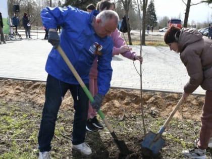 В пос. Северный Талдомского округа прошла эколого-патриотическая акция "Лес Победы"