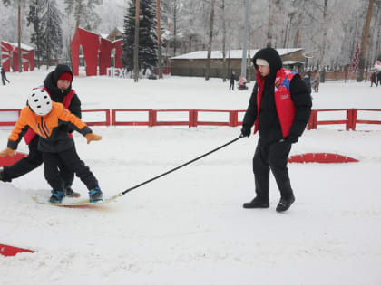 Детский сноуборд-парк будет работать во время новогодних каникул в Балашихе