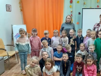 Маленьких ружан ждала лесная сказка в библиотеке