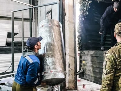 Каширское предприятие передало утеплитель бойцам в зону СВО