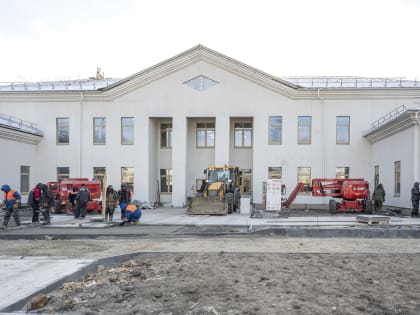 В Видном завершается строительство Центра диспансеризации и станции скорой помощи