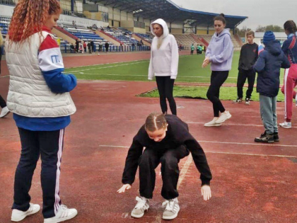 Дети и родители Серпухова сдали нормативы ГТО