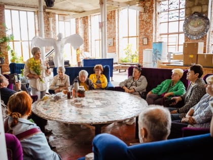 Долголеты Орехово-Зуевского округа на арт-усадьбе «Гуслица»