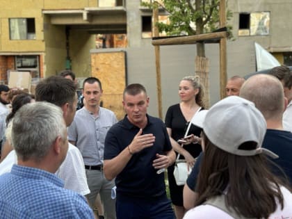 Жителям Ленинского округа рассказали о концепции продления набережной реки Купелинка