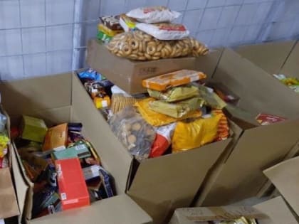 150 килограммов продуктов и теплых вещей отправились в зону СВО из Каширы